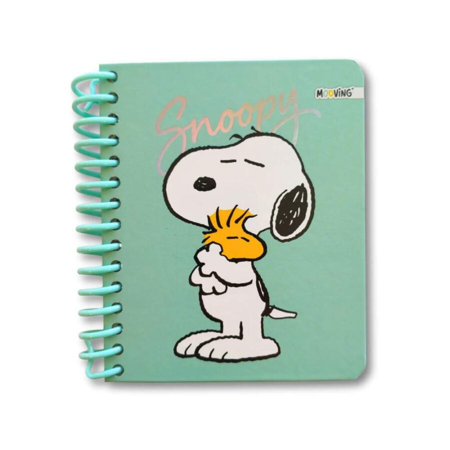 Cuaderno A6 Espiral Snoopy Y Woodstock