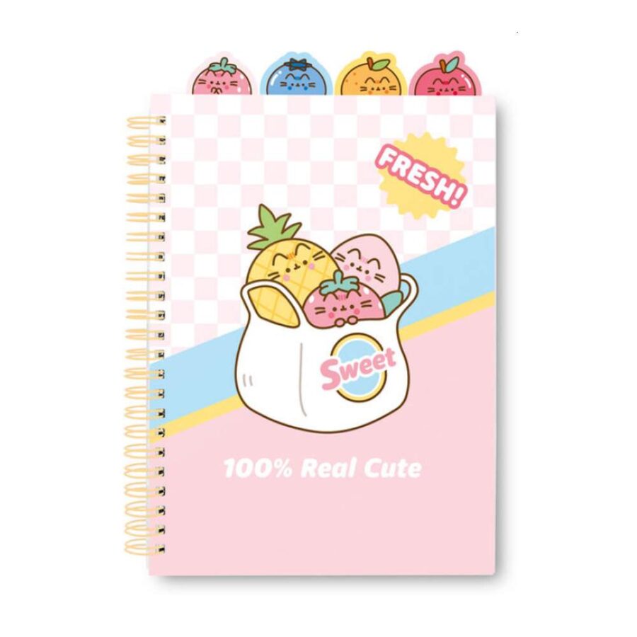 Cuaderno Project Pusheen Fruits