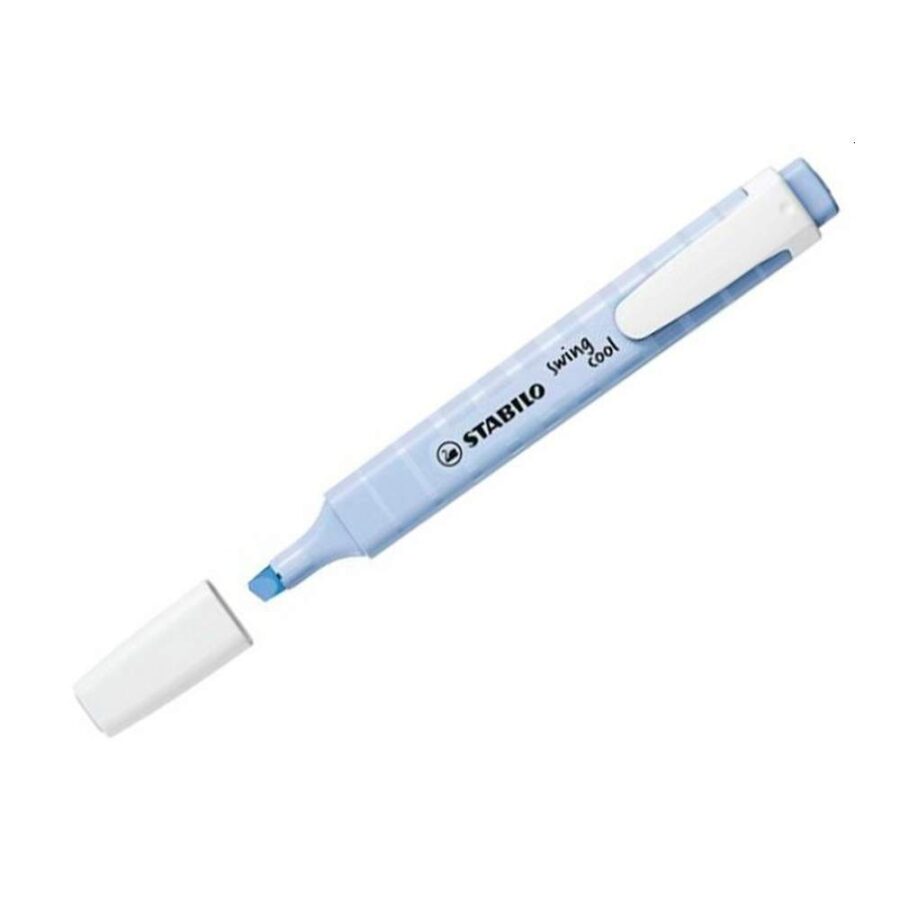 Marcador Stabilo Swing Cool Pastel Azul Nublado