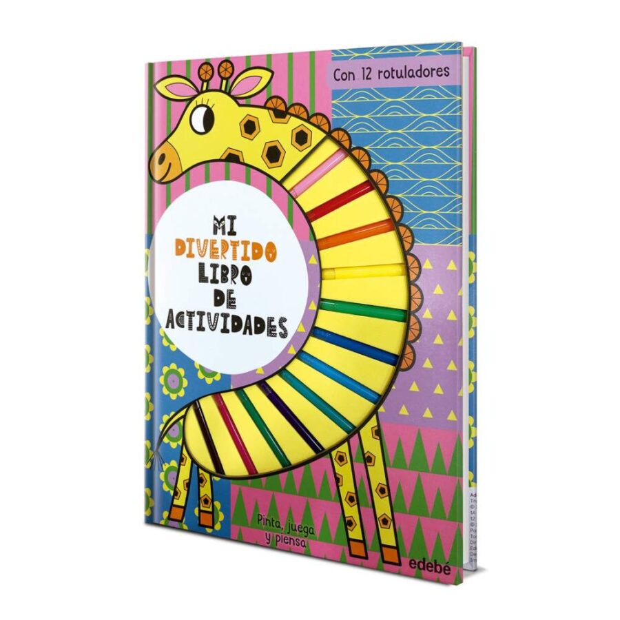 Mi Divertido Libro De Actividades Jirafa