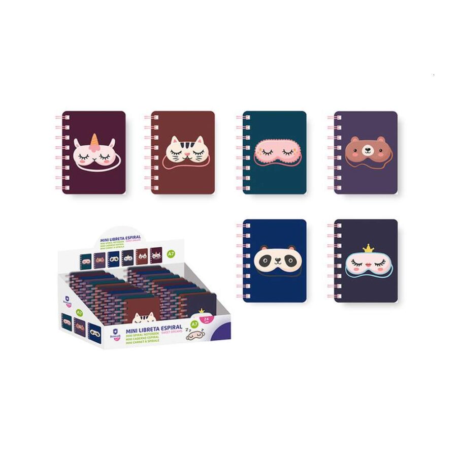 Mini Libreta Espiral Sweet Dreams