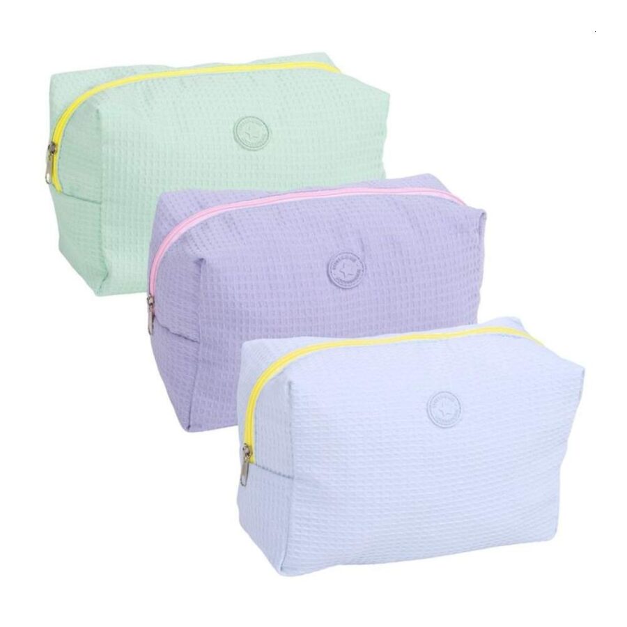 Neceser Algodón Color Pastel