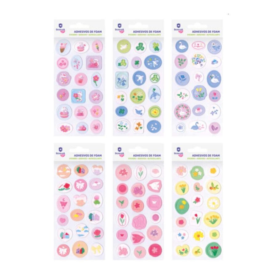 Pegatinas Sello Foam