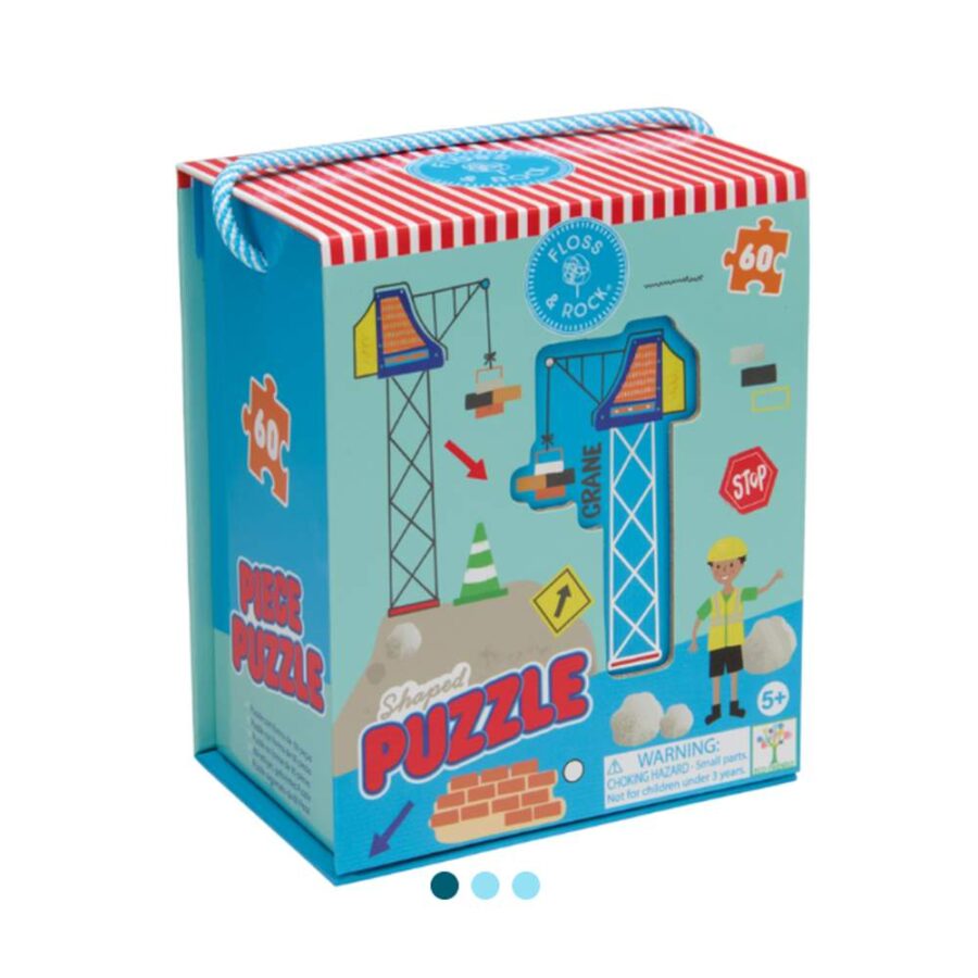 Puzzle Con Forma Construcción