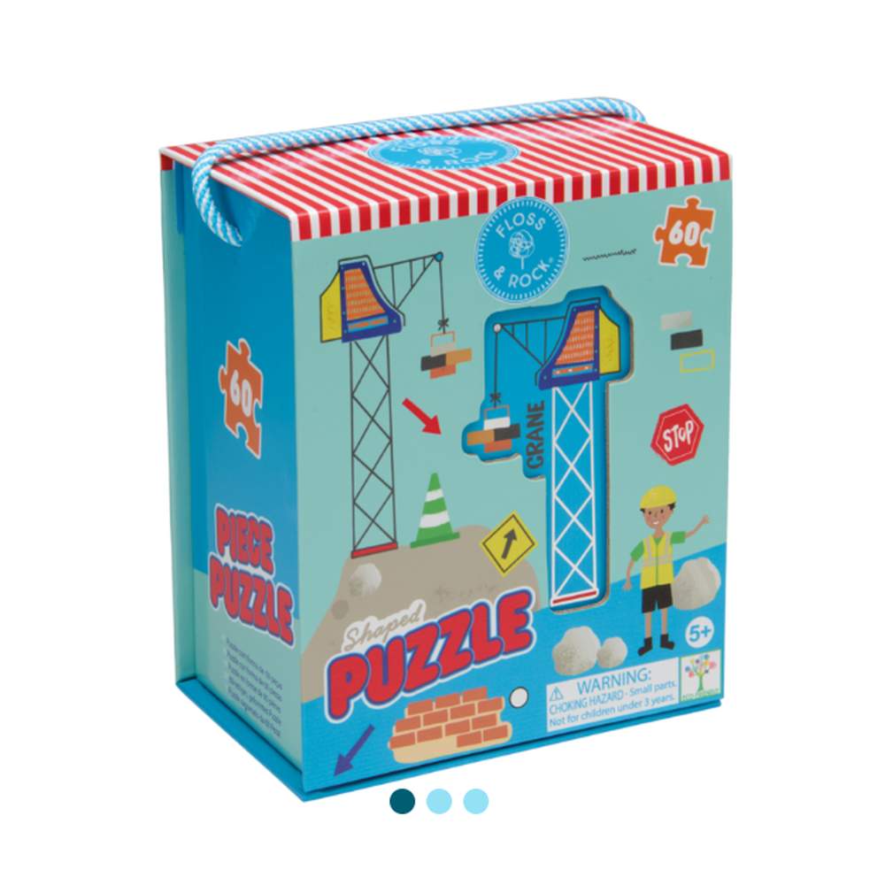 Puzzle Con Forma Construcción