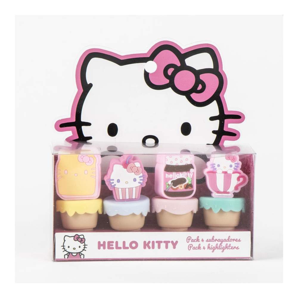 Set 8 Subrayadores Hello Kitty Helados