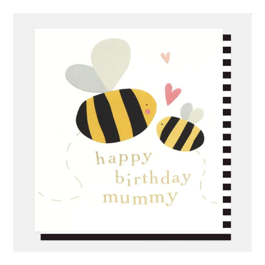 Tarjeta Abejas Cumpleaños Caroline Gardner