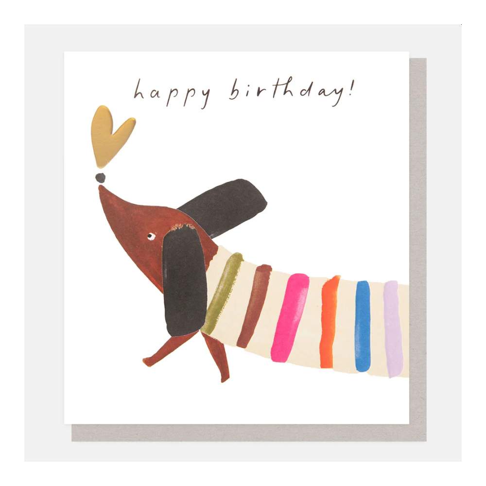 Tarjeta Perro Cumpleaños Caroline Gardner