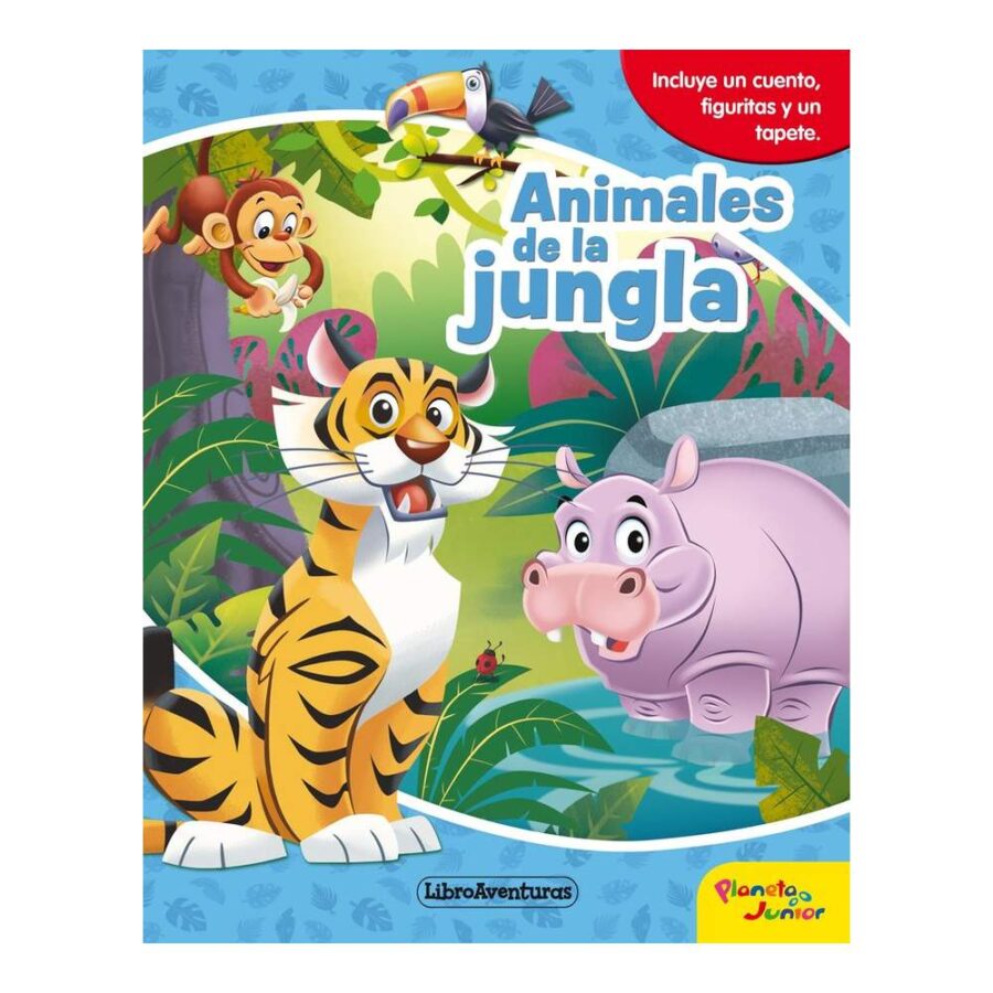 Animales De La Jungla Libro De Aventuras