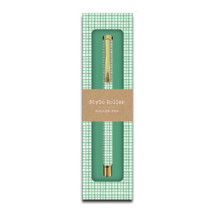 Bolígrafo Roller En Estuche Vichy