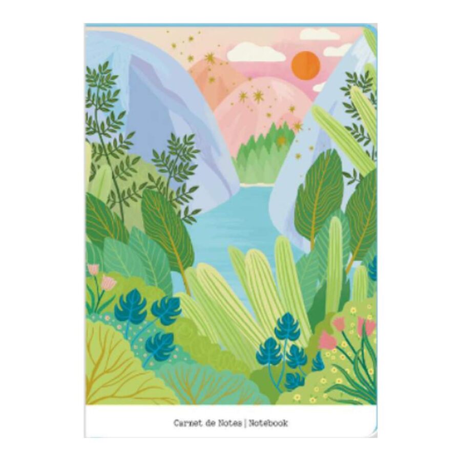 Cuaderno De Notas A5 Paisaje Montañoso