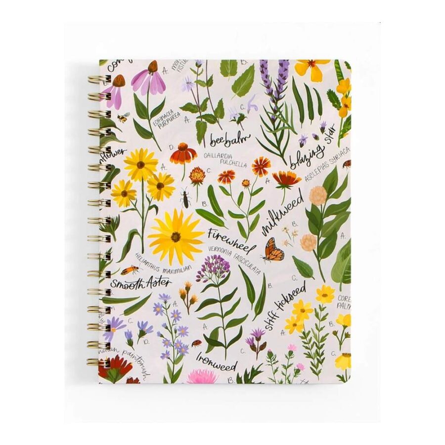 Cuaderno Espiral Wildflower Botanicals