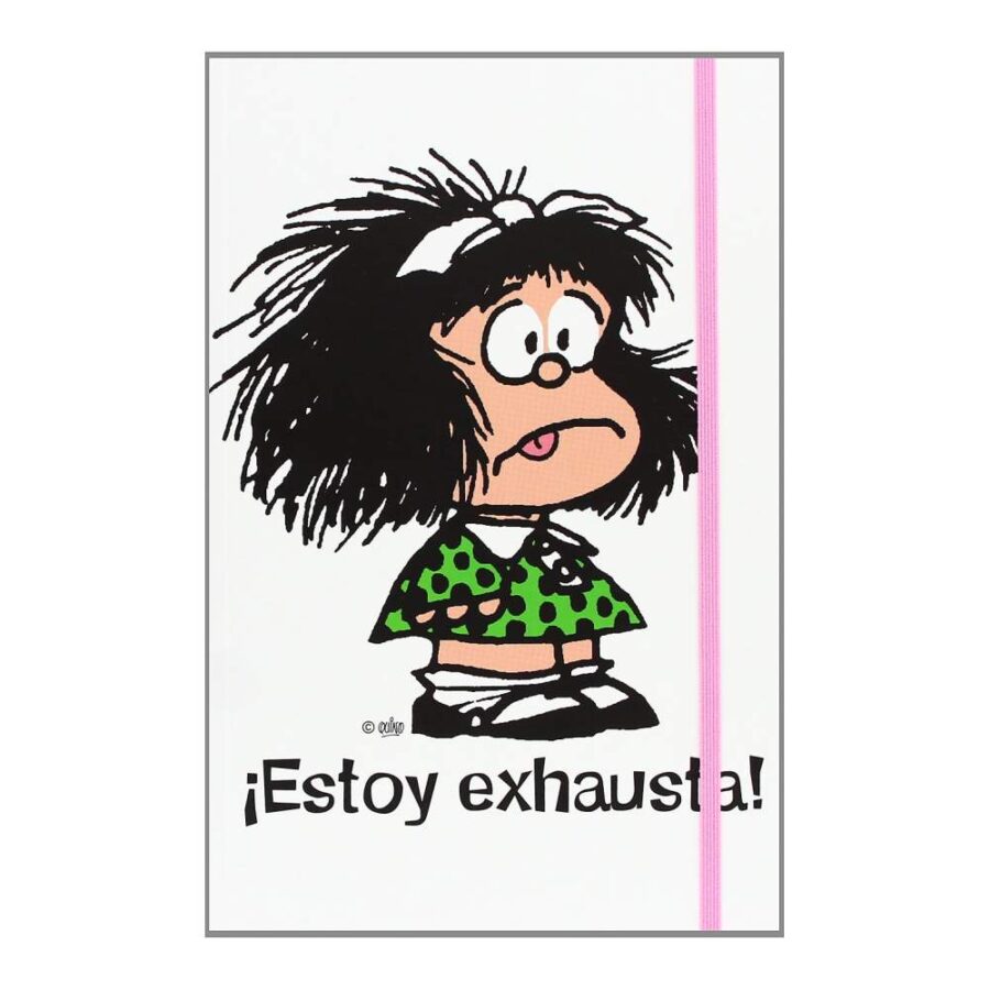 Cuaderno Pequeño Mafalda Exhausta