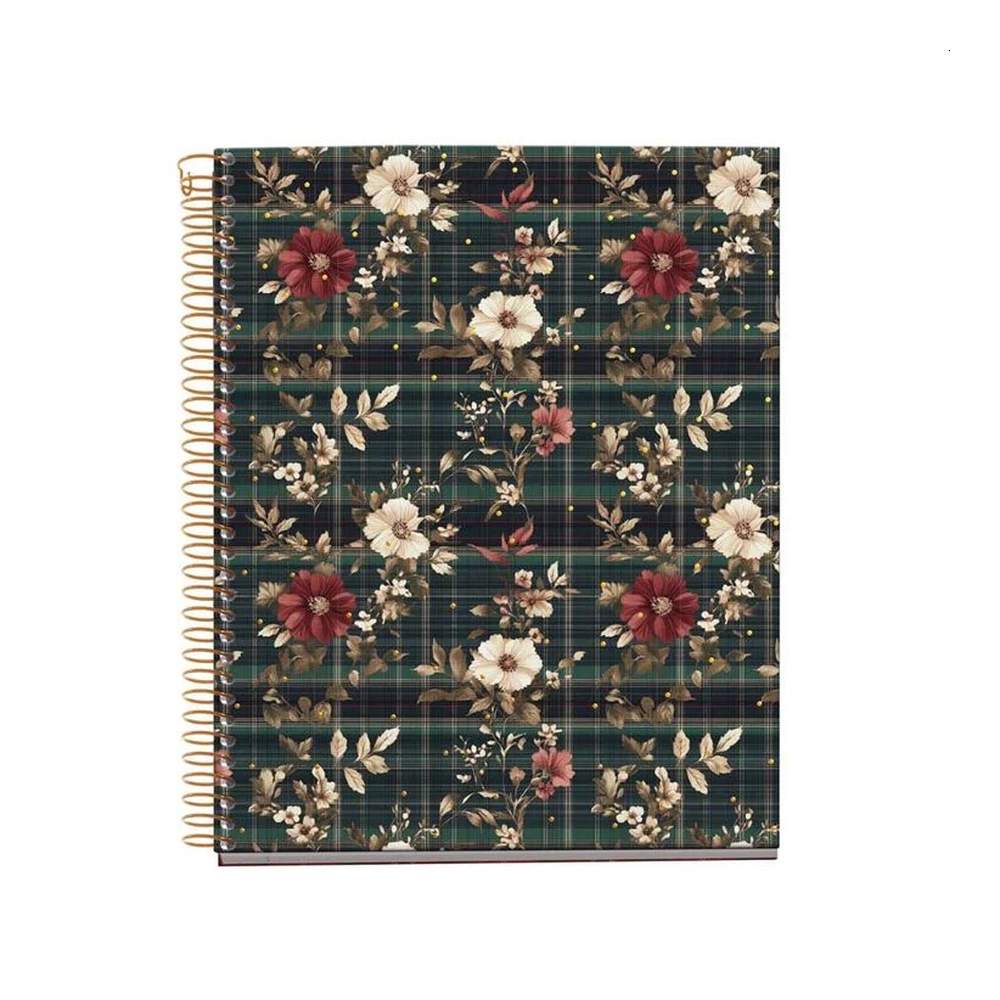 Notebook A5 100 H. Cuadrícula Poppies Highland