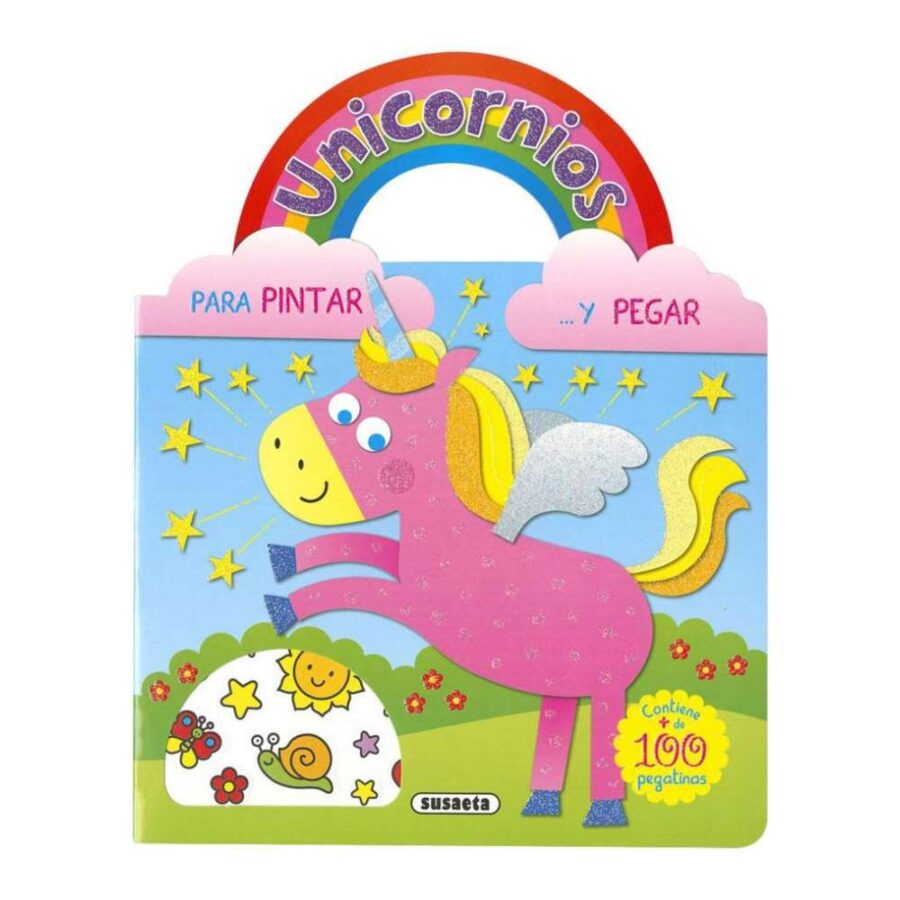 Unicornios Para Pinta Y Pegar