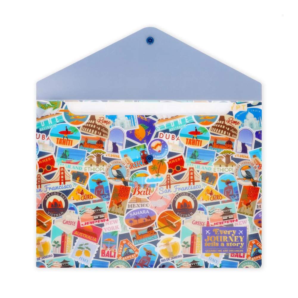 Carpeta Para Documentos - Fold & Order - Travel Legami