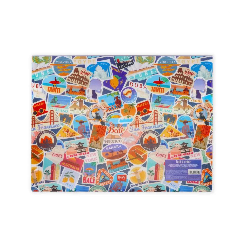Carpeta Para Documentos - Fold & Order - Travel Legami