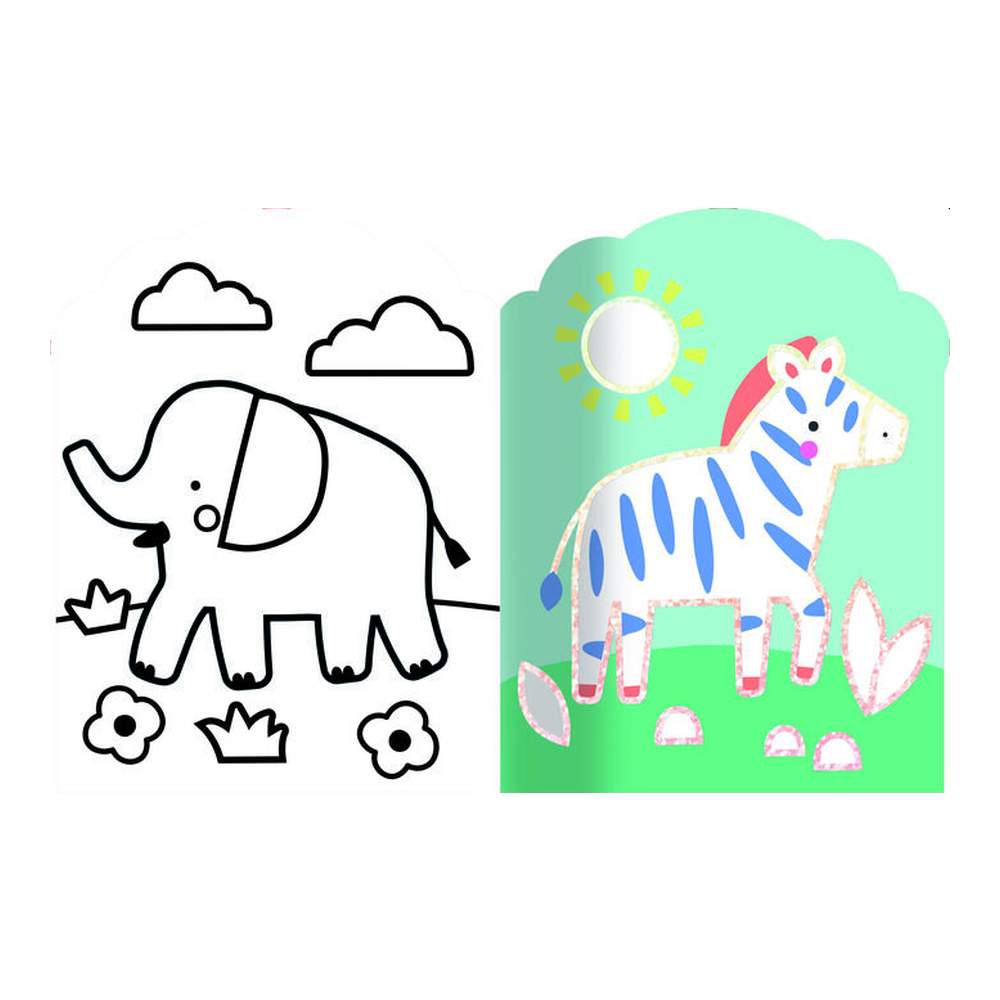 Coloreamos Sin Salirnos Animales De La Sabana