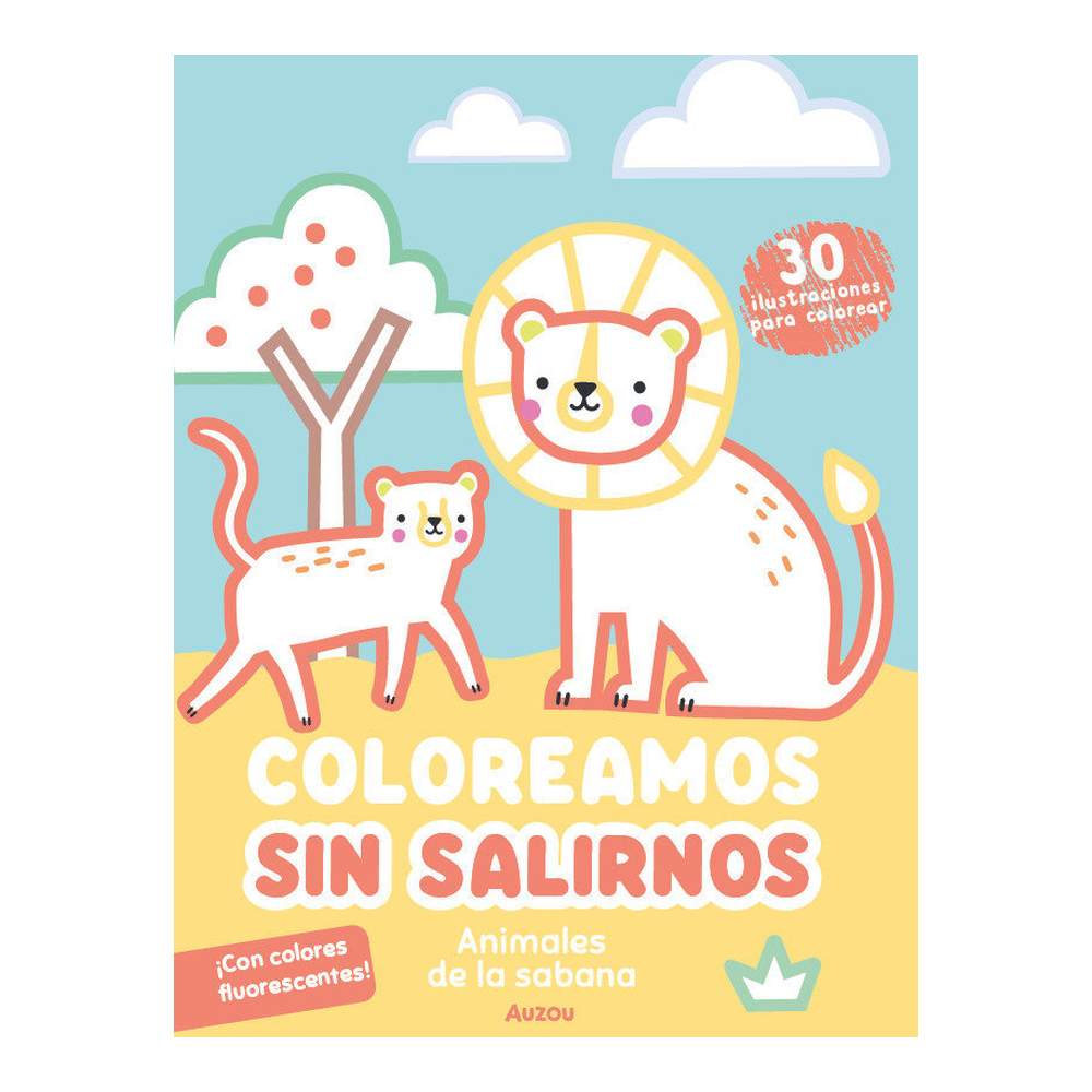 Coloreamos Sin Salirnos Animales De La Sabana