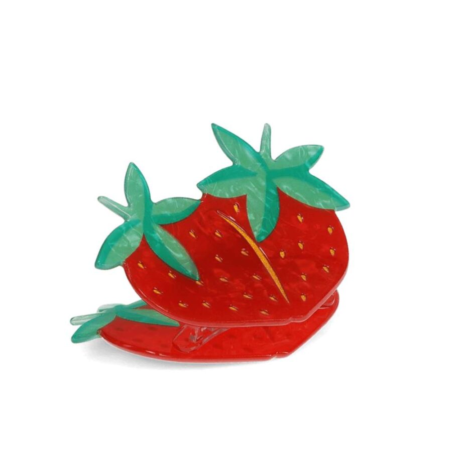 Pinza Para El Pelo - Fresas