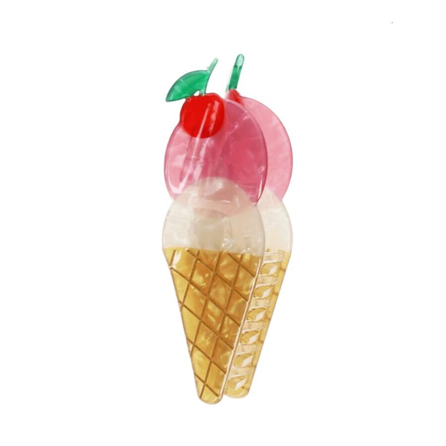 Pinza Para El Pelo - Helado