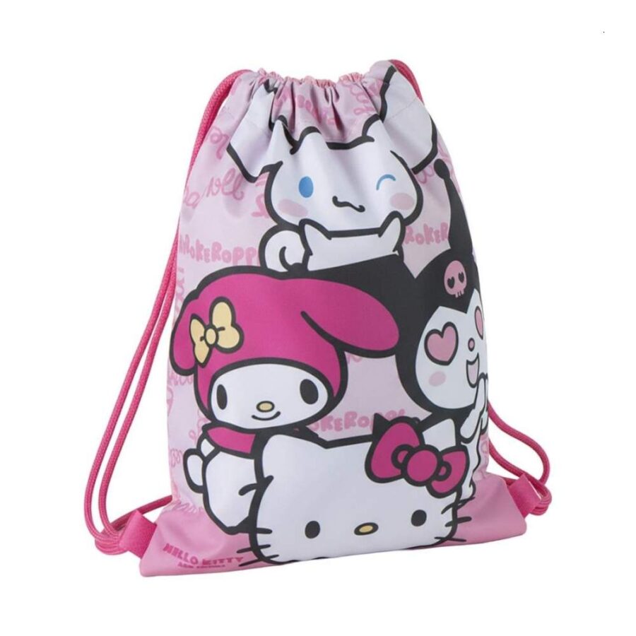 Saquito Cuerdas Hello Kitty