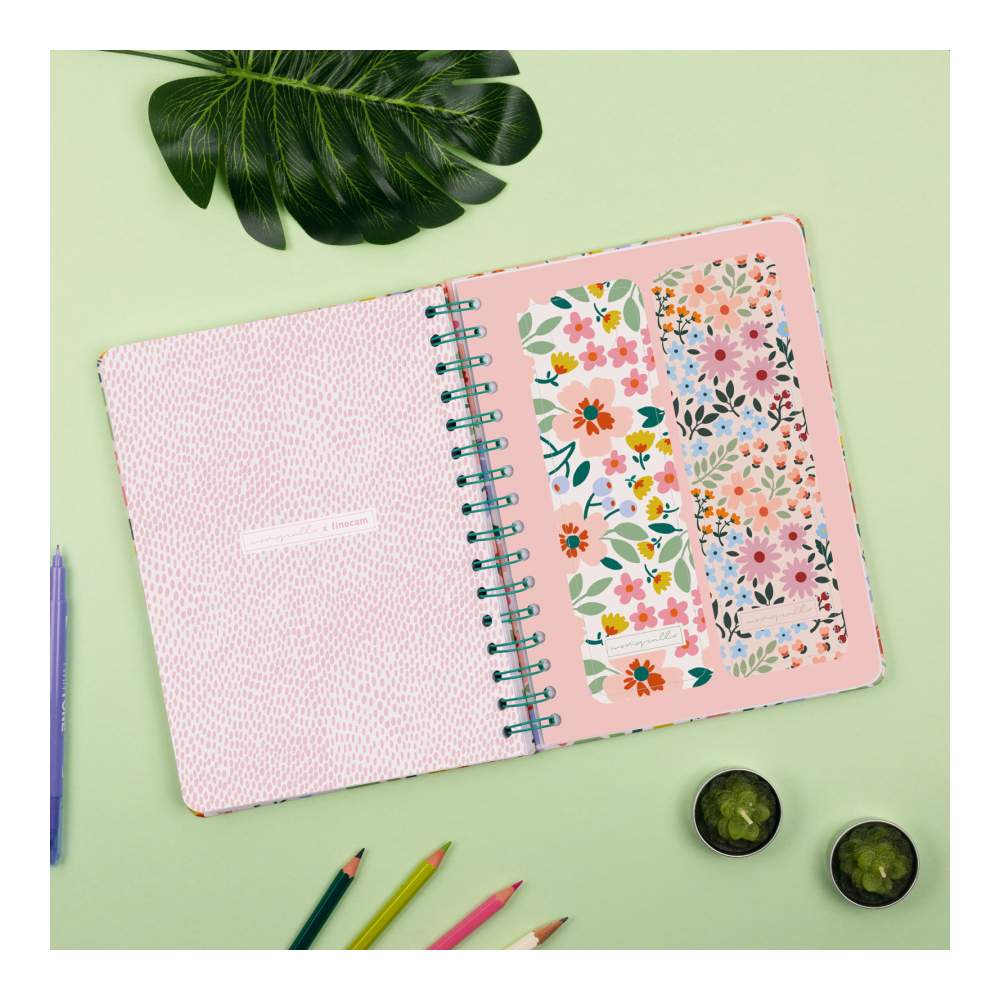 Agenda Escolar 26-27 Floral Moniquilla Sv