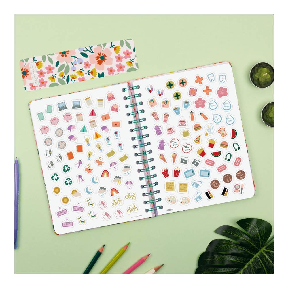 Agenda Escolar 26-27 Floral Moniquilla Sv