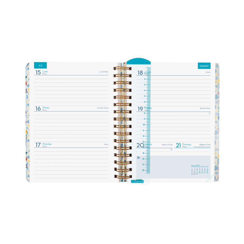 Agenda Escolar 26-27 Magistral Floral Sv