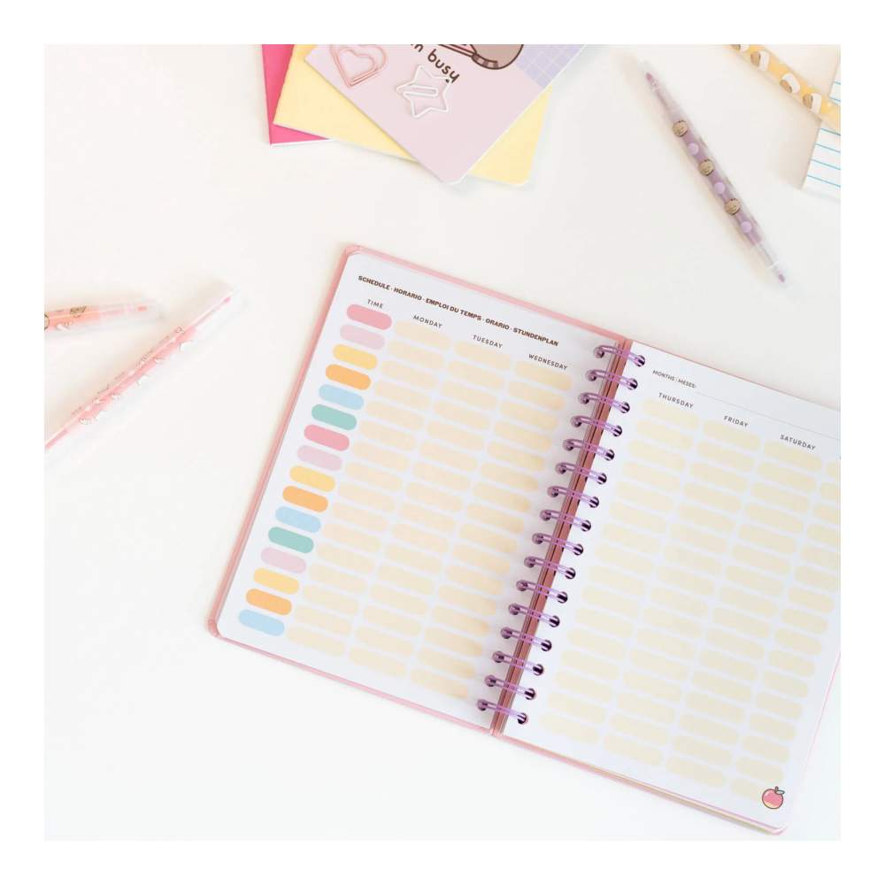 Agenda Escolar 26-27 Pusheen Fruits