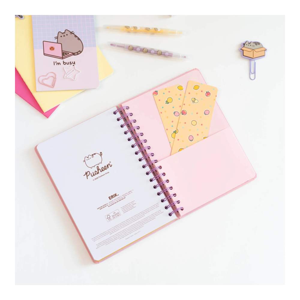 Agenda Escolar 26-27 Pusheen Fruits