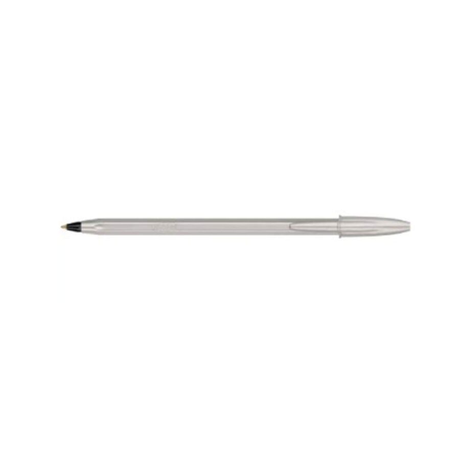 Bolígrafo Bic Cristal Glacé Plata