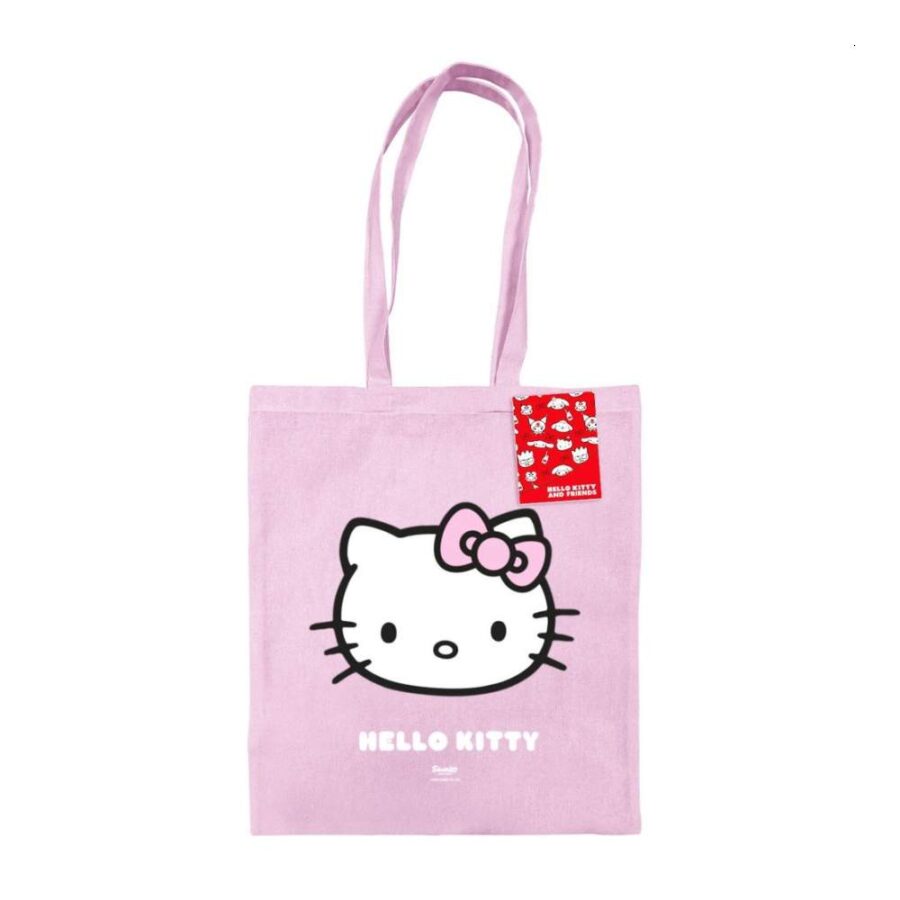 Bolsa De Tela Hello Kitty Rosa