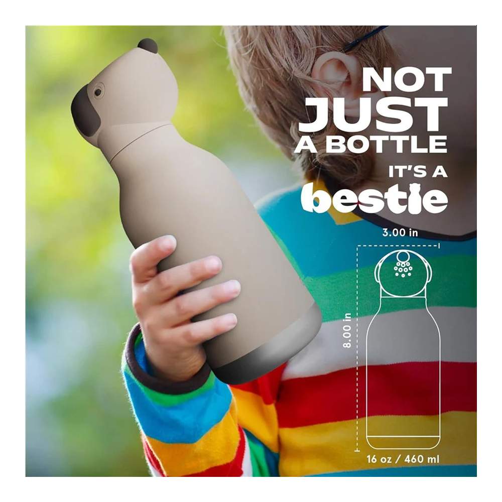 Botella Bestie Perro Marrón