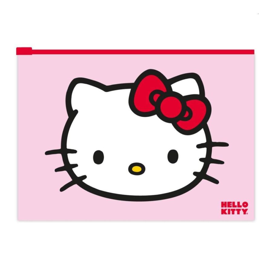 Carpeta A4 Hello Kitty Zip