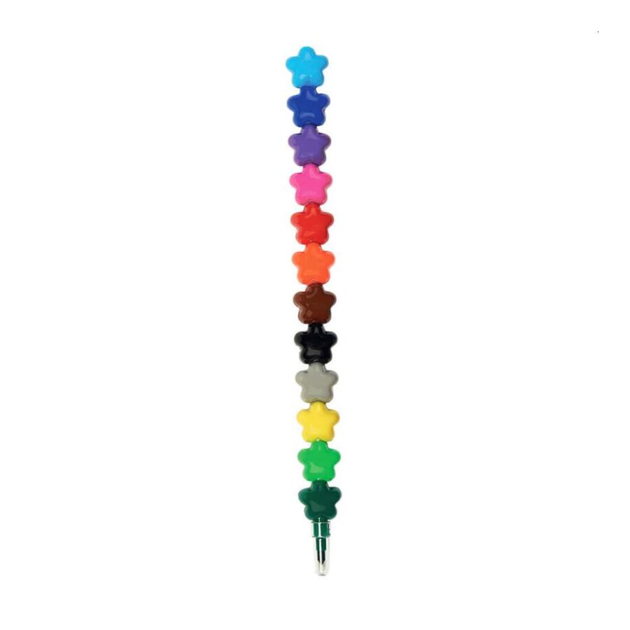 Ceras Colores Arco Iris Corazón-Estrella