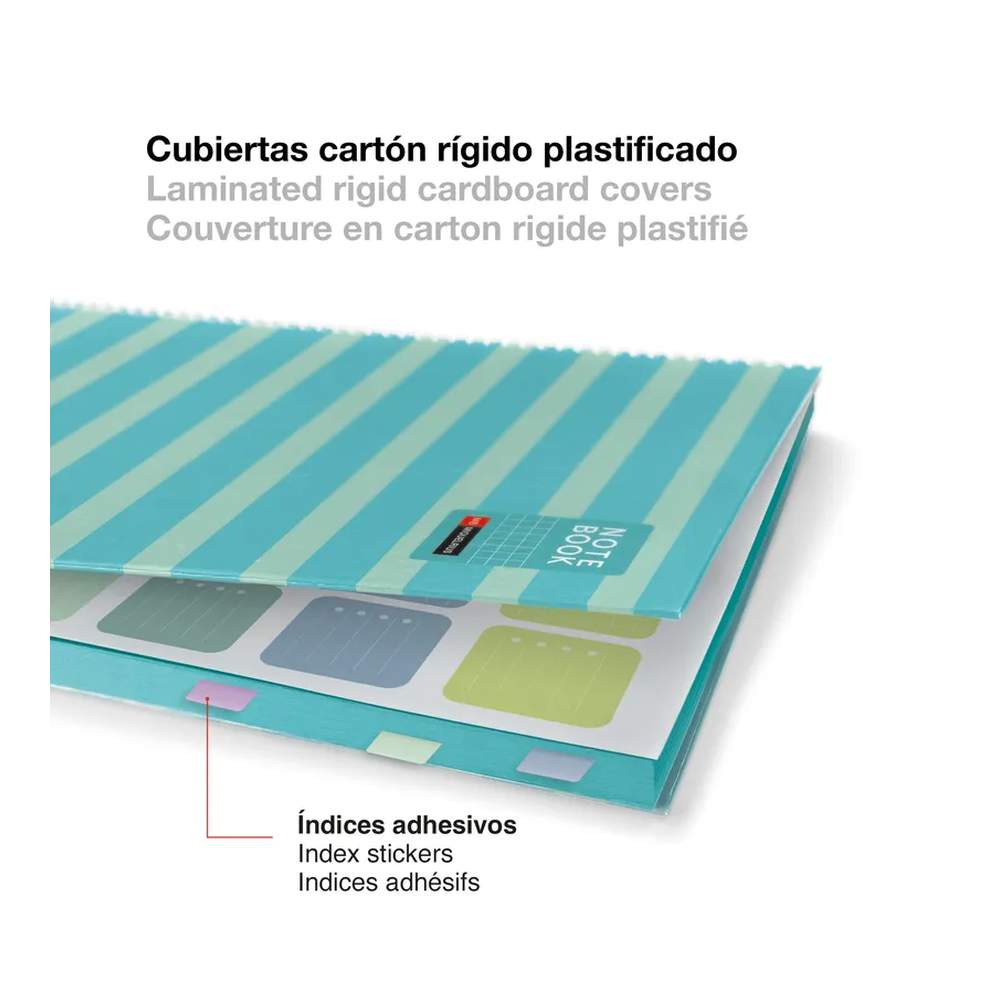 Cuaderno A4 Between The Lines Celeste