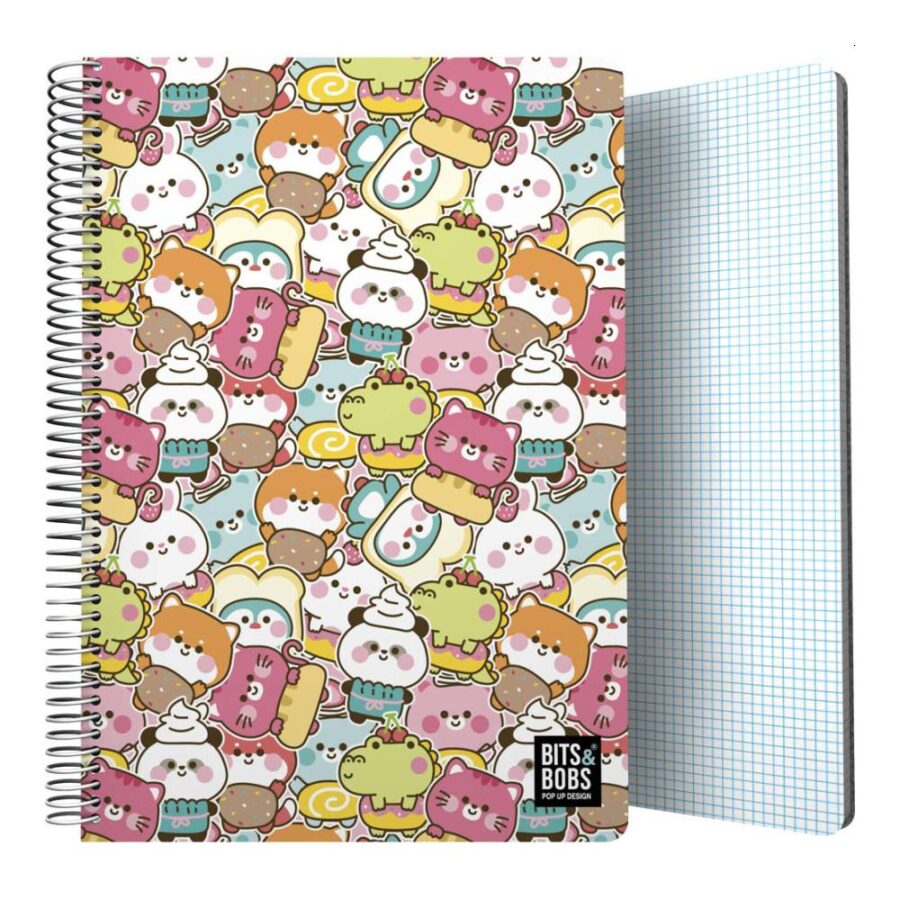 Cuaderno A4 B&B Kawaii