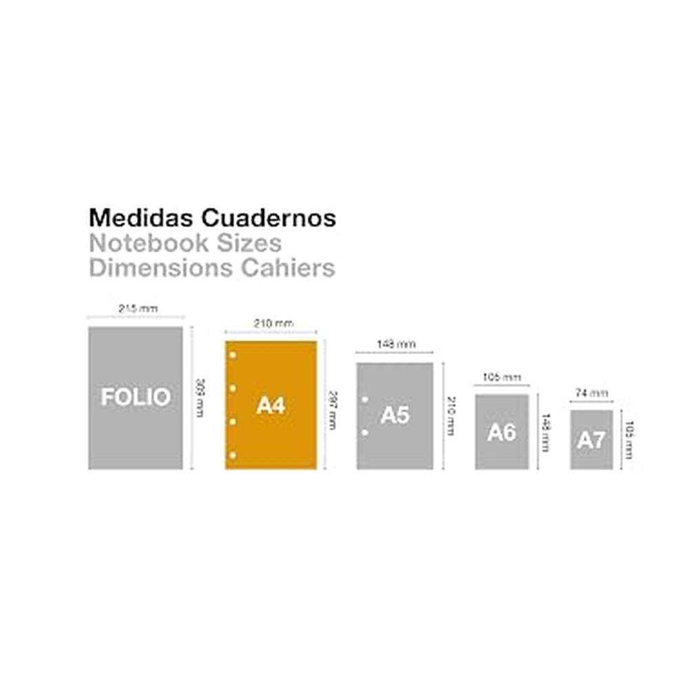 Cuaderno A4 Entredos Cuadros Chelindonium Majus