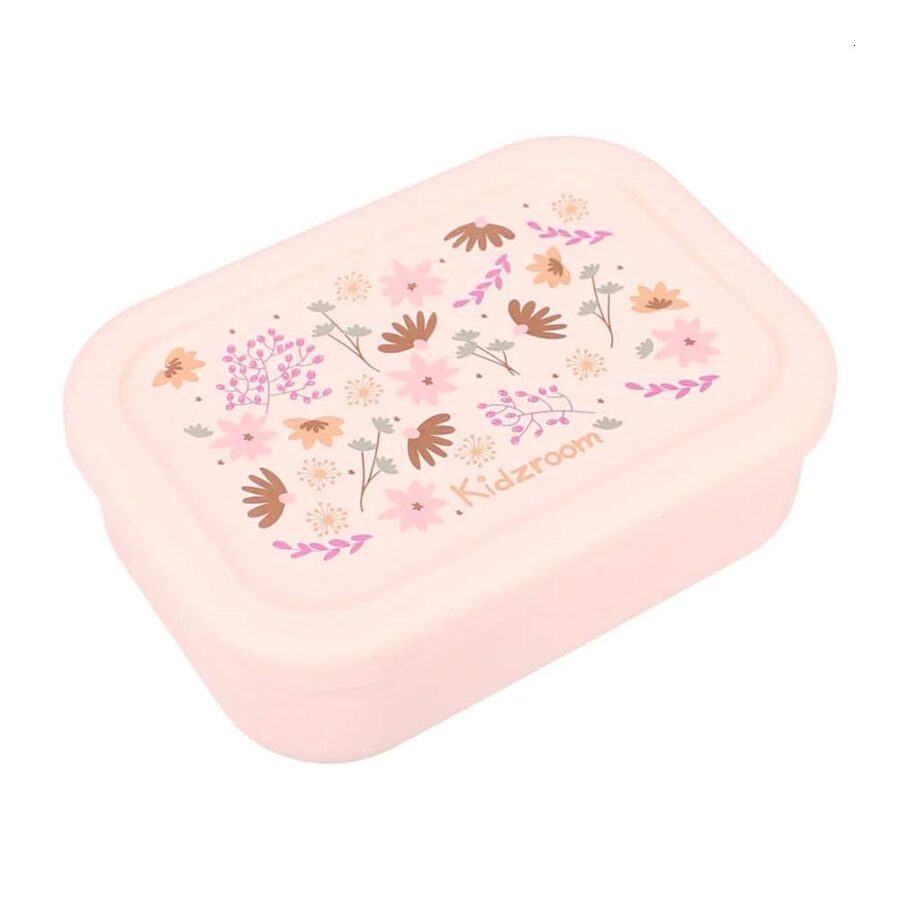 Fiambrera Silicona Flores Silvestres