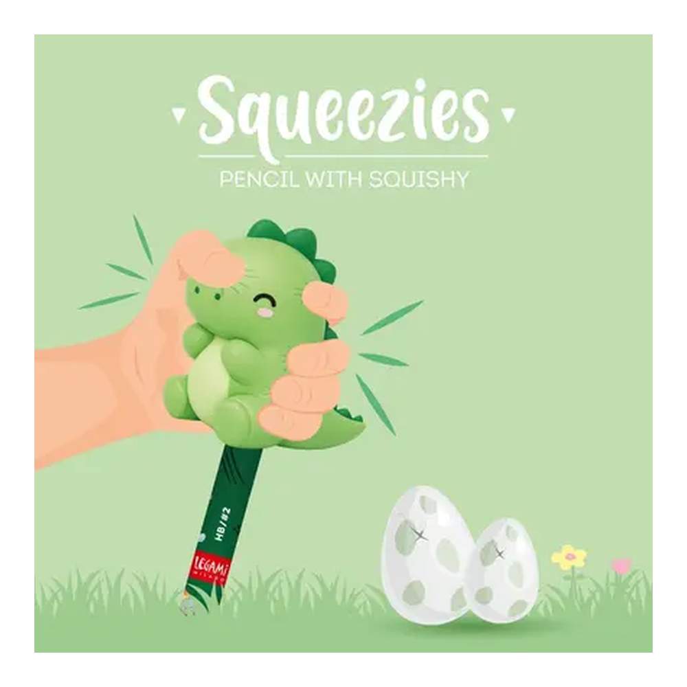 Lápiz Con Squishy Legami Dino