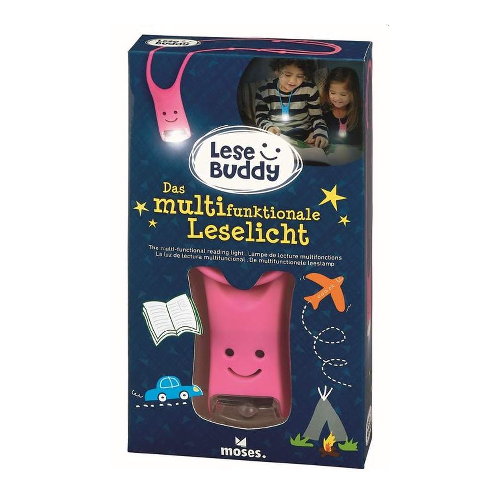 Luz De Lectura Multifuncional Rosa