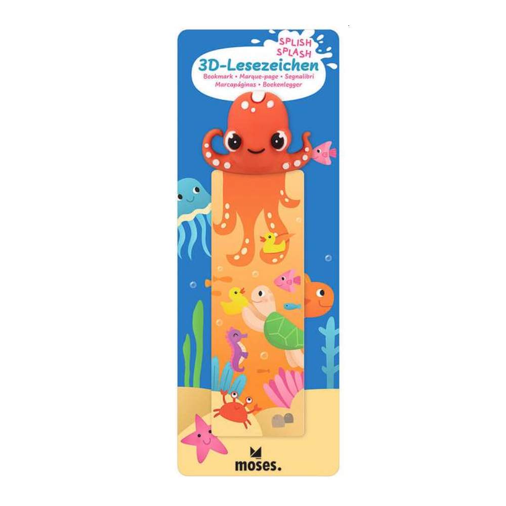 Marcapáginas 3d Splish Splash