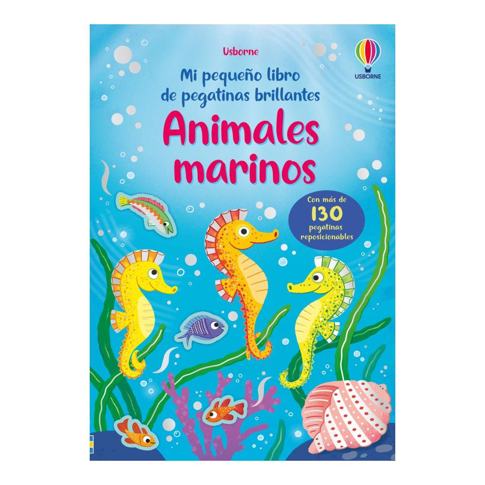 Mi Pequeño Libro De Pegatinas Brillantes Animales Marinos