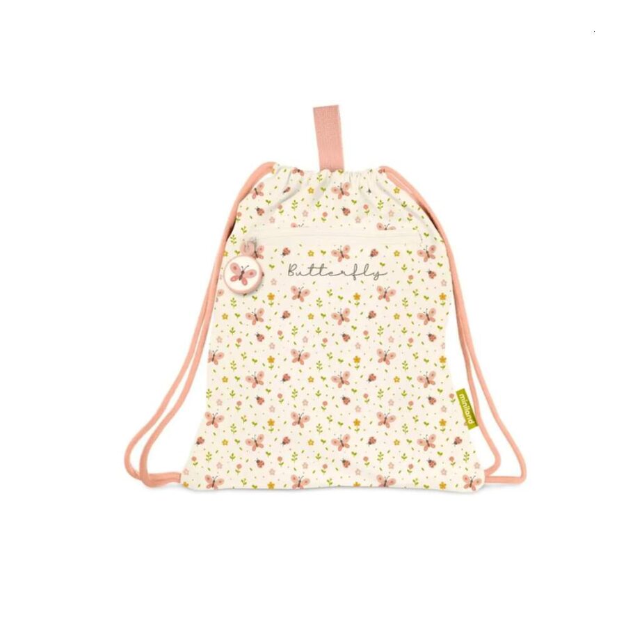 Mochila Impermeable Kiddie Mariposas
