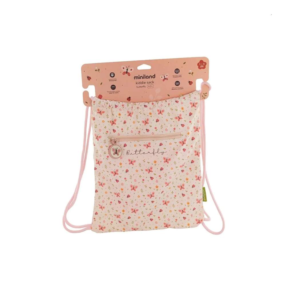 Mochila Impermeable Kiddie Mariposas