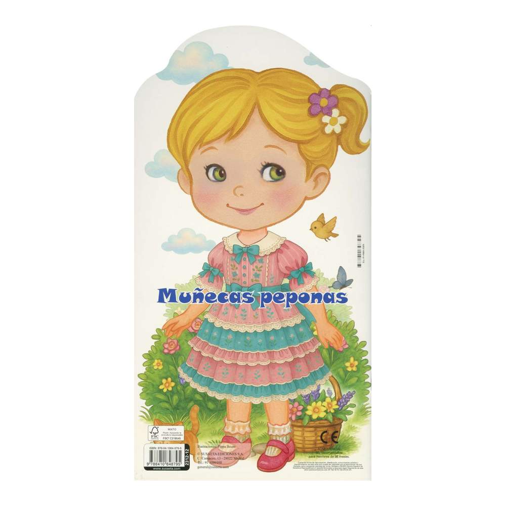 Muñeca Pepona Amaya Recortables