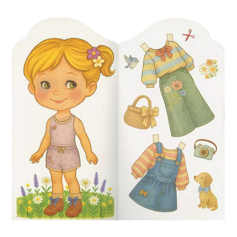 Muñeca Pepona Amaya Recortables