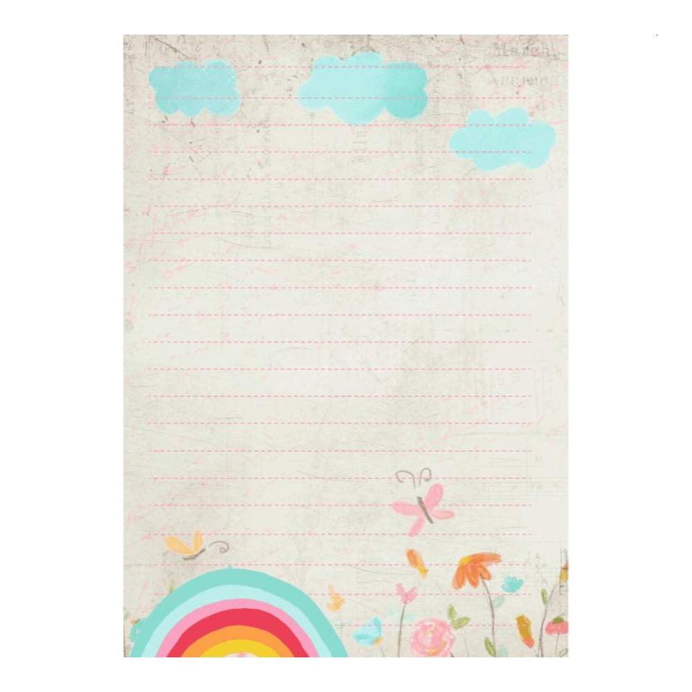 Set Papel De Cartas Lovely Planet