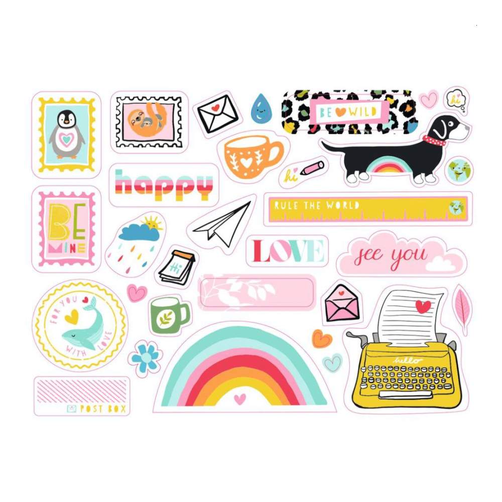 Set Papel De Cartas Lovely Planet